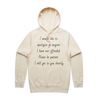 I would like to apologize Thumbnail