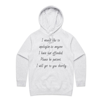 I would like to apologize Thumbnail