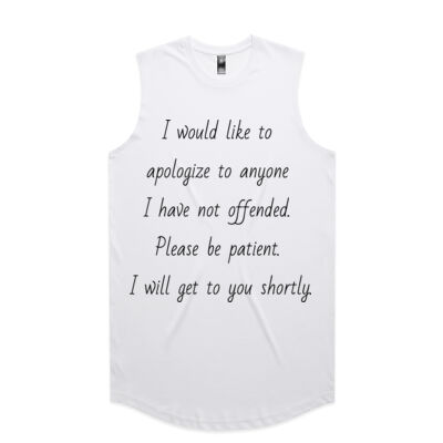 I would like to apologize Thumbnail