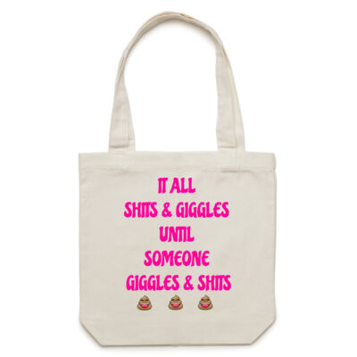 Its all shits & giggles until someone giggles & shits Thumbnail