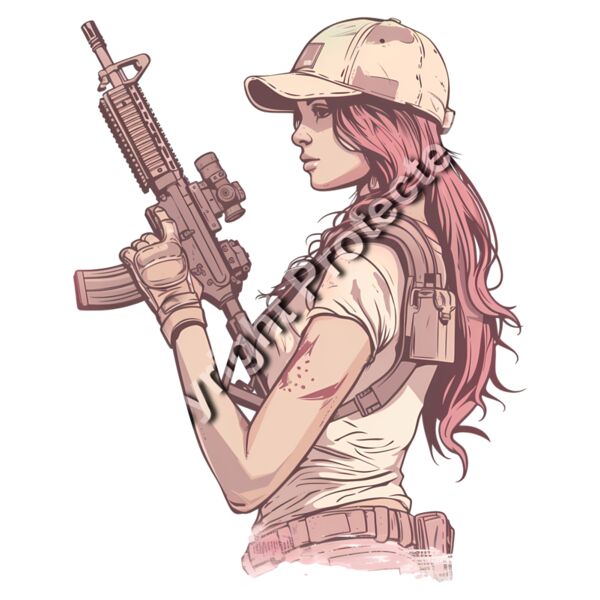 transparent pubg woman with pink hair holding assault rifle65e28409925411 6394633917093437535994 Thumbnail